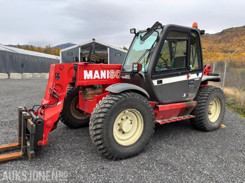 Teleskop truck 2002 Manitou MT845 SLT Turbo teleskoptruck: billede 1