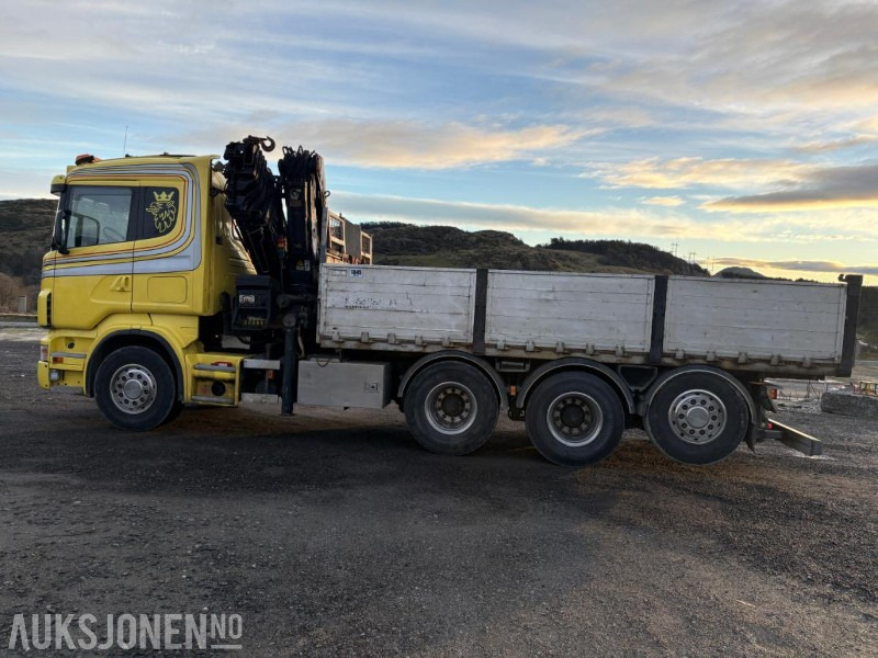 2006 Scania R-serie 8x4 tipp, kran - Lastbil med kran: billede 3 2006 Scania R-serie 8x4 tipp, kran - Lastbil med kran: billede 3