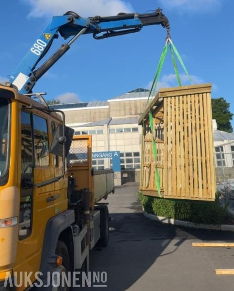 2006 Volvo FL6 med tipp og kran NYLIG EU OK TIL 22.10.2026 - Lastbil med kran: billede 3 2006 Volvo FL6 med tipp og kran NYLIG EU OK TIL 22.10.2026 - Lastbil med kran: billede 3