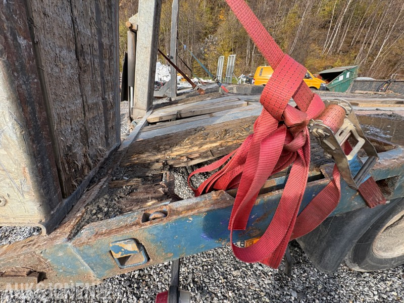 2007 Damm 3-akslet maskinhenger - EU godkjent til 28.05.2026 - Nedbygget platform påhængsvogn: billede 5 2007 Damm 3-akslet maskinhenger - EU godkjent til 28.05.2026 - Nedbygget platform påhængsvogn: billede 5