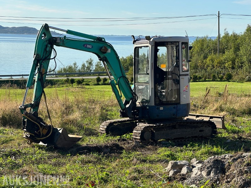 2007 IHI 35NX2 minigraver-3 skuffer-Engcon tiltrotator-maskinhenger - Minigravemaskine: billede 1 2007 IHI 35NX2 minigraver-3 skuffer-Engcon tiltrotator-maskinhenger - Minigravemaskine: billede 1