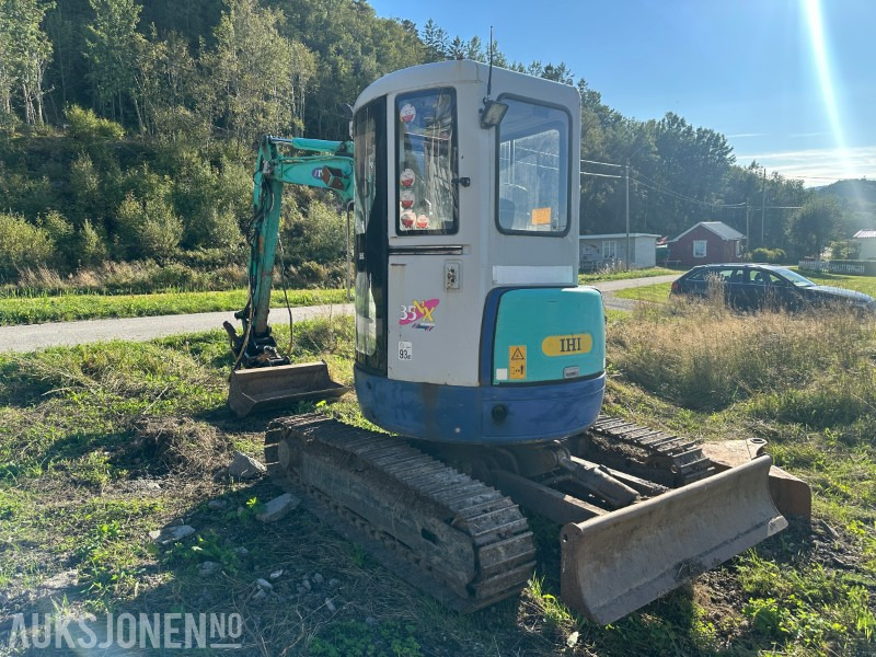 2007 IHI 35NX2 minigraver-3 skuffer-Engcon tiltrotator-maskinhenger - Minigravemaskine: billede 3 2007 IHI 35NX2 minigraver-3 skuffer-Engcon tiltrotator-maskinhenger - Minigravemaskine: billede 3