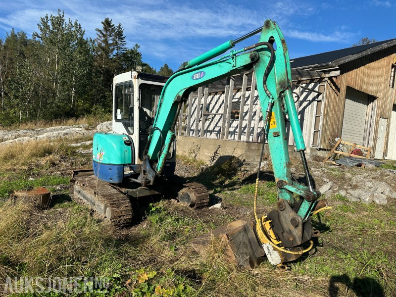 2007 IHI 35NX2 minigraver-3 skuffer-Engcon tiltrotator-maskinhenger - Minigravemaskine: billede 2 2007 IHI 35NX2 minigraver-3 skuffer-Engcon tiltrotator-maskinhenger - Minigravemaskine: billede 2