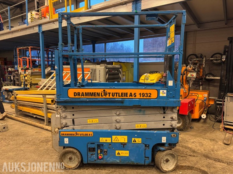 2010 Genie GS1932 sakselift / 8 meter - Lift: billede 1 2010 Genie GS1932 sakselift / 8 meter - Lift: billede 1