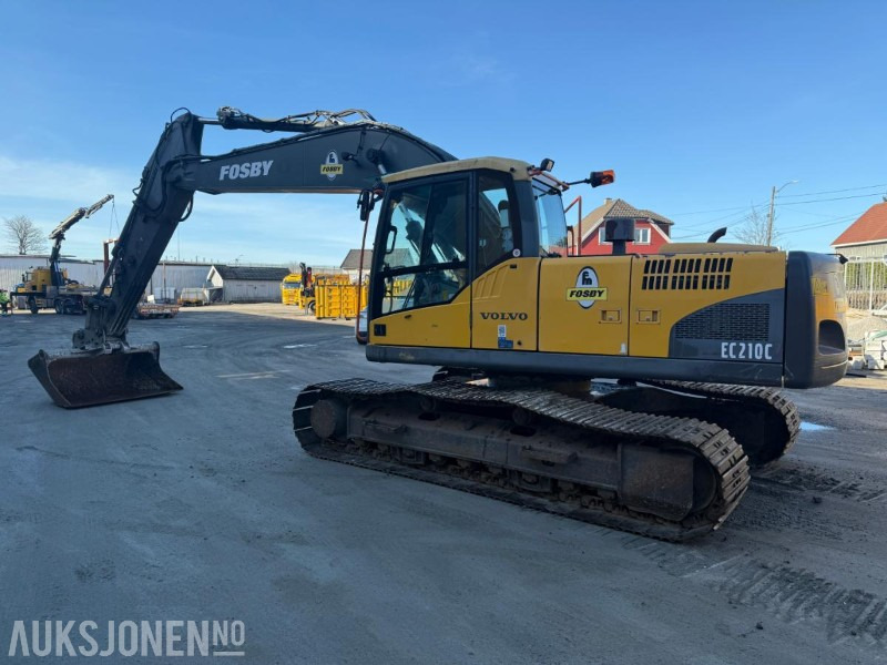 2010 Volvo EC210C BELTEGRAVER. - Gravemaskine: billede 5 2010 Volvo EC210C BELTEGRAVER. - Gravemaskine: billede 5