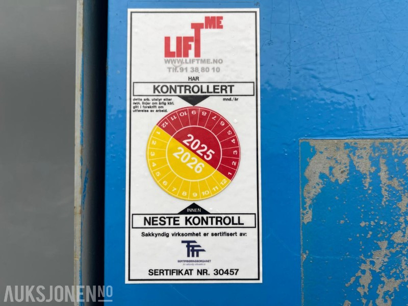 Lift 2011 Genie GS 4390 Sakselift, 1698 timer: billede 10
