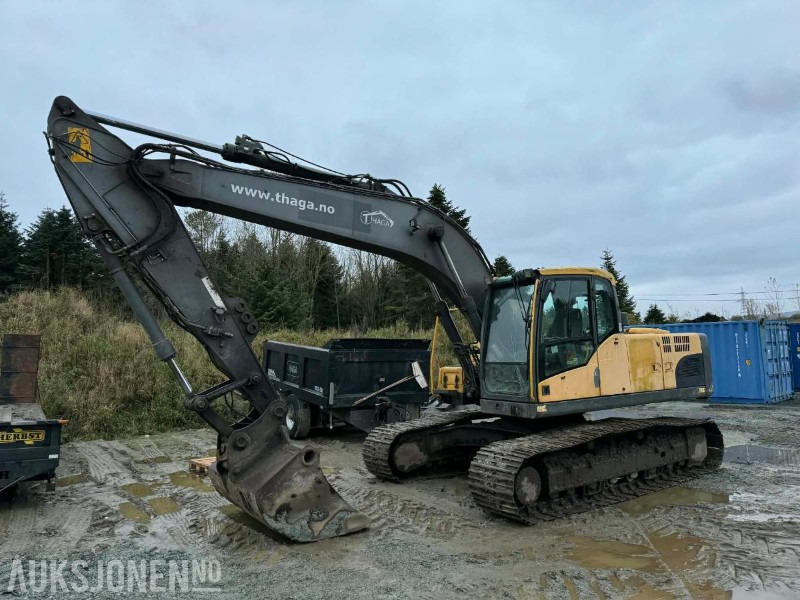 2011 Volvo EC210CL beltegraver HK S70 Engcon tiltrotator 9545 Timer - Gravemaskine: billede 1 2011 Volvo EC210CL beltegraver HK S70 Engcon tiltrotator 9545 Timer - Gravemaskine: billede 1