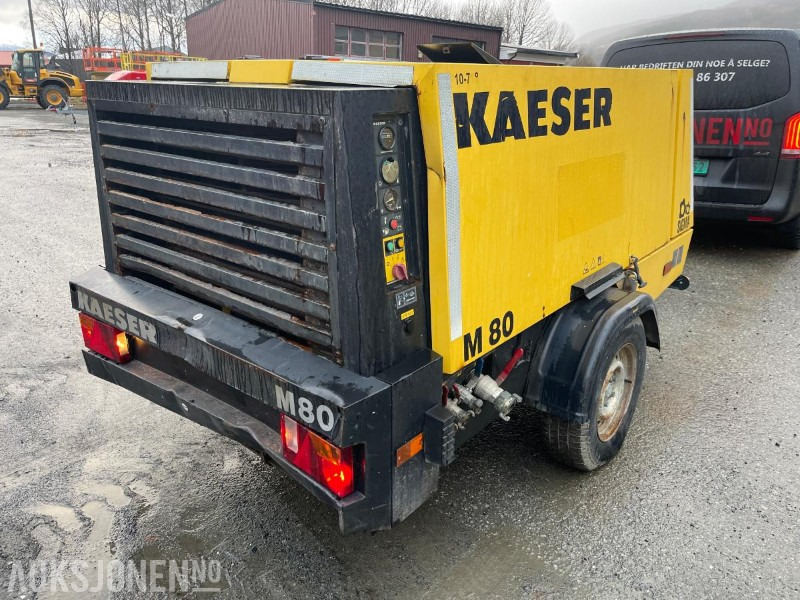 2012 Kaeser M 80 tilhenger kompressor med 2654 timer - Bygningsudstyr: billede 5 2012 Kaeser M 80 tilhenger kompressor med 2654 timer - Bygningsudstyr: billede 5