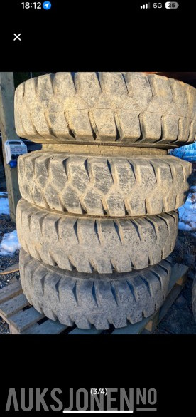 2013 NOKIAN 10.00-20 dekk til hjulgraver - Gravemaskine: billede 4 2013 NOKIAN 10.00-20 dekk til hjulgraver - Gravemaskine: billede 4