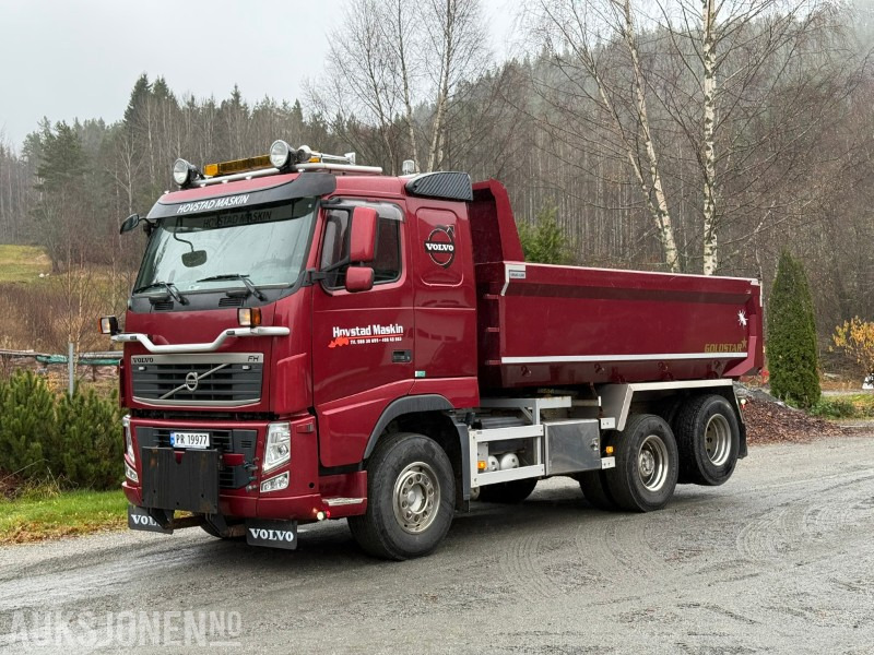 2013 Volvo FH 540 Tippbil / KM 210975 / Løfteboggi / Bladfjærer / Navreduksjon / Maur Kasse – Pen og velholdt - Tipvogn lastbil: billede 1 2013 Volvo FH 540 Tippbil / KM 210975 / Løfteboggi / Bladfjærer / Navreduksjon / Maur Kasse – Pen og velholdt - Tipvogn lastbil: billede 1