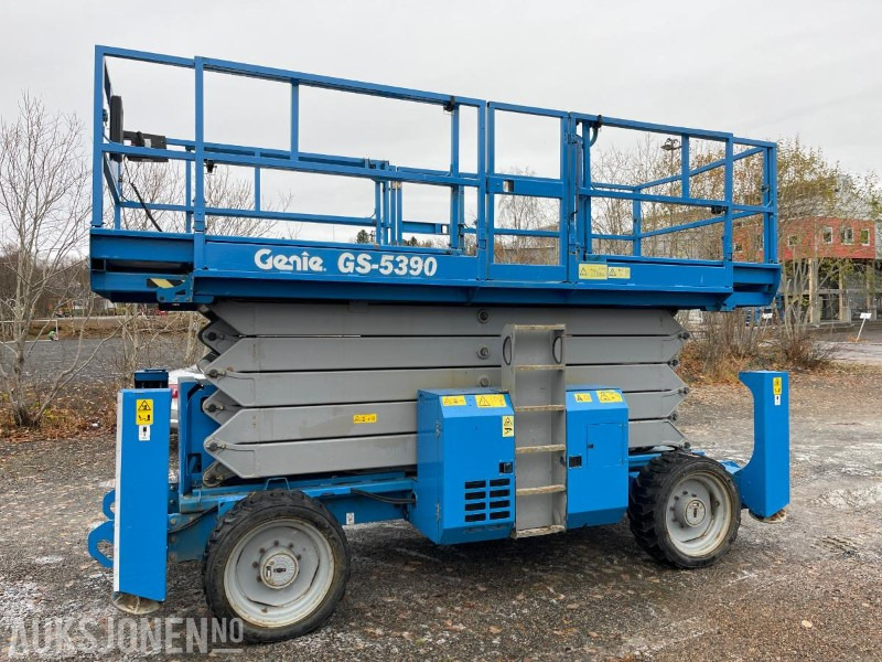 2014 Genie GS 5390 Sakselift med 1904 timer - Lift: billede 5 2014 Genie GS 5390 Sakselift med 1904 timer - Lift: billede 5