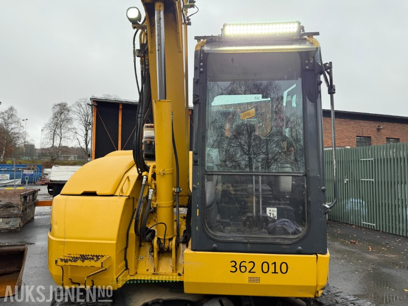 2014 Komatsu PC78US-8 gravemaskin med MYE utstyr, lavt timetall, tiltrotator, Ripper, 5x skuffer, pigghammer, klype - Gravemaskine: billede 3 2014 Komatsu PC78US-8 gravemaskin med MYE utstyr, lavt timetall, tiltrotator, Ripper, 5x skuffer, pigghammer, klype - Gravemaskine: billede 3