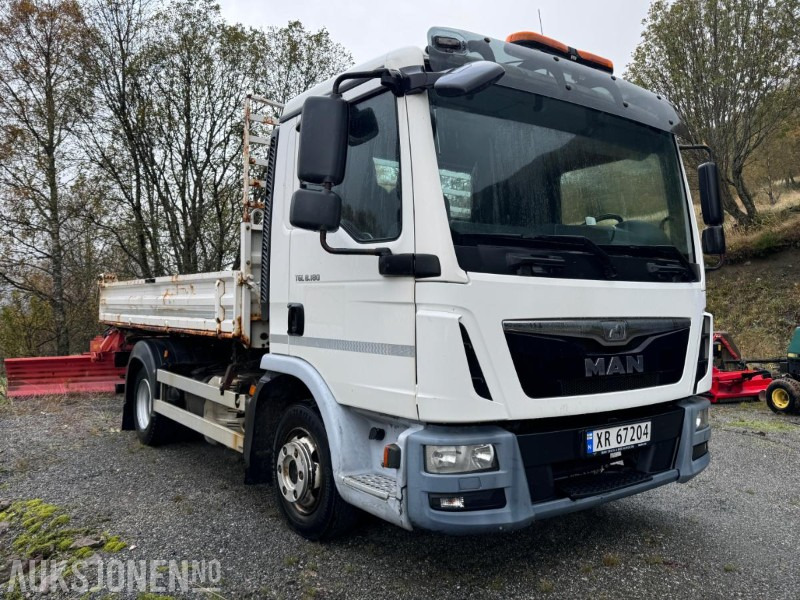 2014 MAN TGL 8.180 Tippbil - Treveis tipp - Euro 6 - Gått 150.000 km - Nylig EU godkjent - Tipvogn lastbil: billede 3 2014 MAN TGL 8.180 Tippbil - Treveis tipp - Euro 6 - Gått 150.000 km - Nylig EU godkjent - Tipvogn lastbil: billede 3
