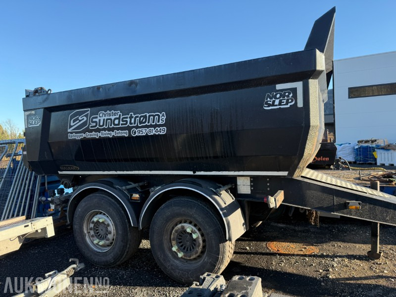 2015 Nor Slep PHV-18T - 2-aksler - Totalvekt 18 000kg - Tipvogn påhængsvogn: billede 4 2015 Nor Slep PHV-18T - 2-aksler - Totalvekt 18 000kg - Tipvogn påhængsvogn: billede 4