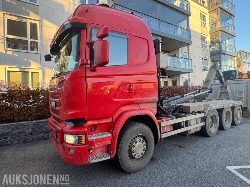 2015 Scania R580 8x4 tridem Krokbil / krokløft m/ JOAB 24t krok med knekk - Lastbil kroghejs: billede 1 2015 Scania R580 8x4 tridem Krokbil / krokløft m/ JOAB 24t krok med knekk - Lastbil kroghejs: billede 1