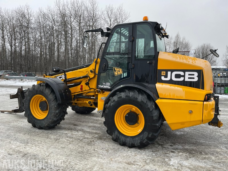 2016 JCB TM 320S 4WD hjullaster med teleskop, to skuffer, pallegafler, og kun 1732 timer - Gummihjulslæsser: billede 4 2016 JCB TM 320S 4WD hjullaster med teleskop, to skuffer, pallegafler, og kun 1732 timer - Gummihjulslæsser: billede 4