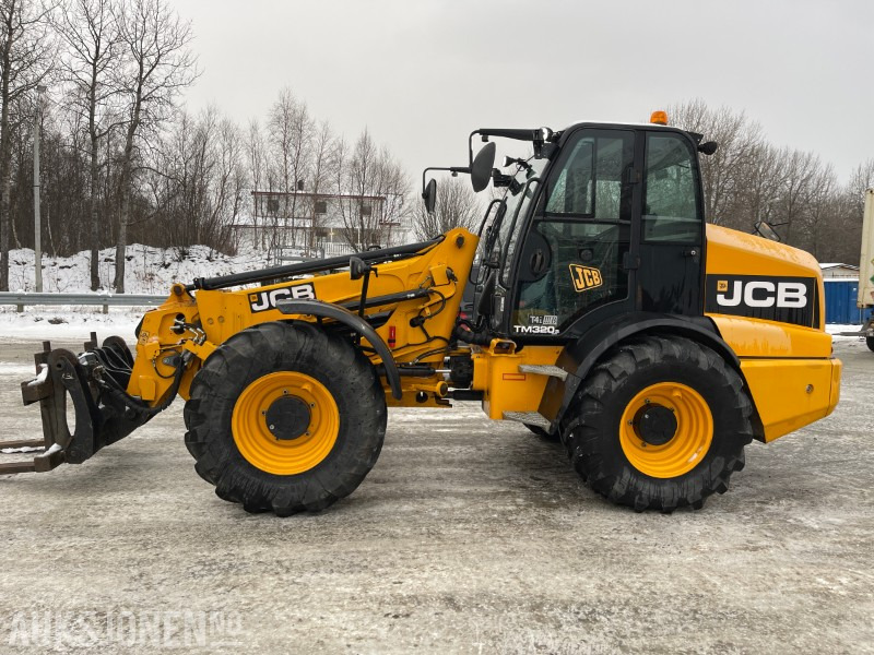2016 JCB TM 320S 4WD hjullaster med teleskop, to skuffer, pallegafler, og kun 1732 timer - Gummihjulslæsser: billede 3 2016 JCB TM 320S 4WD hjullaster med teleskop, to skuffer, pallegafler, og kun 1732 timer - Gummihjulslæsser: billede 3