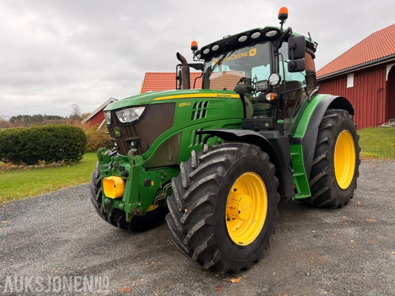 2016 John Deere 6155R– 6745 t – Storservice + nye deler – Pen og velholdt traktor! - Traktor: billede 1 2016 John Deere 6155R– 6745 t – Storservice + nye deler – Pen og velholdt traktor! - Traktor: billede 1
