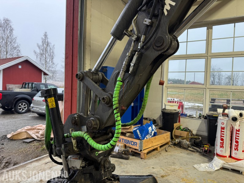 Minigravemaskine 2016 Mecalac 8MCR-T4 gravemaskin: billede 17 Minigravemaskine 2016 Mecalac 8MCR-T4 gravemaskin: billede 17