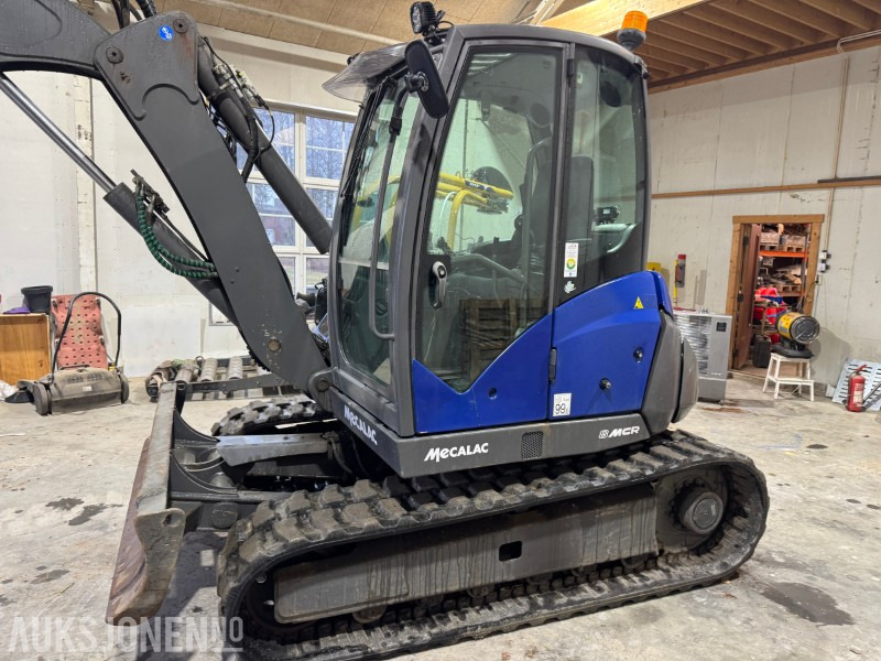 Minigravemaskine 2016 Mecalac 8MCR-T4 gravemaskin: billede 11 Minigravemaskine 2016 Mecalac 8MCR-T4 gravemaskin: billede 11