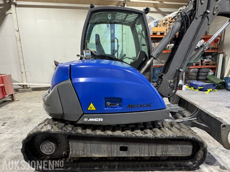 Minigravemaskine 2016 Mecalac 8MCR-T4 gravemaskin: billede 7 Minigravemaskine 2016 Mecalac 8MCR-T4 gravemaskin: billede 7