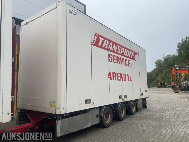 2017 Ekeri Skaphenger 3 akslet m/full sideåpning - Varevogn påhængsvogn: billede 1 2017 Ekeri Skaphenger 3 akslet m/full sideåpning - Varevogn påhængsvogn: billede 1