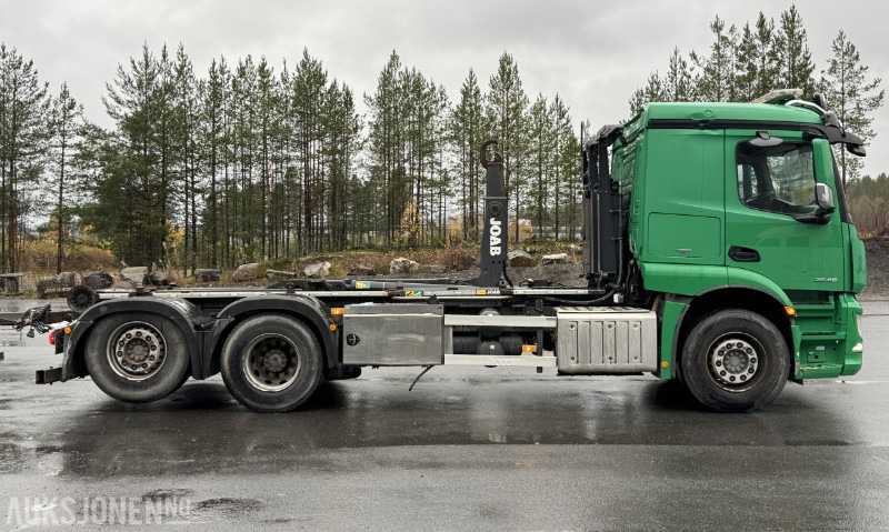 2017 MERCEDES-BENZ ACTROS 2546 6X2 KROKBIL JOAB EURO6 RETARDER VBG KAMERA LUFTFJÆRING - Lastbil kroghejs: billede 4 2017 MERCEDES-BENZ ACTROS 2546 6X2 KROKBIL JOAB EURO6 RETARDER VBG KAMERA LUFTFJÆRING - Lastbil kroghejs: billede 4
