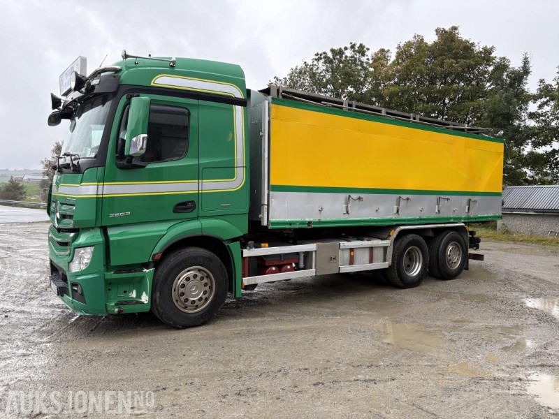 2017 Mercedes-Benz 2553 ACTROS container bil - Lastbil chassis: billede 2 2017 Mercedes-Benz 2553 ACTROS container bil - Lastbil chassis: billede 2
