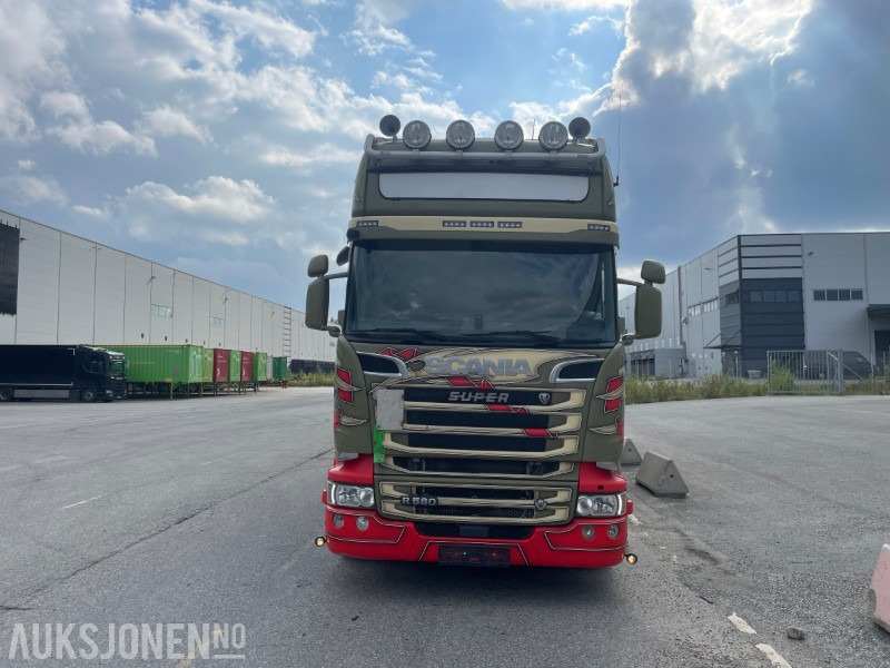 2017 Scania R-580 Ekeriskap m/full sideåpning og 2t bakløfter - Lastbil varevogn: billede 4 2017 Scania R-580 Ekeriskap m/full sideåpning og 2t bakløfter - Lastbil varevogn: billede 4