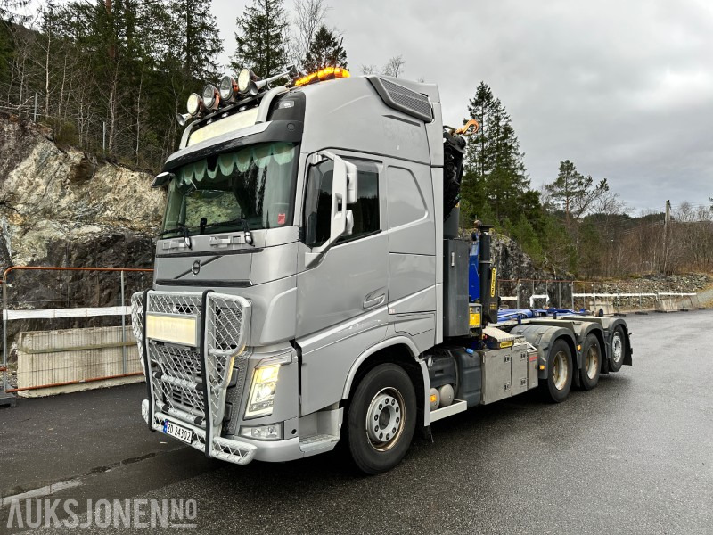 2018 Volvo FH 540 8x4 Kranbil m/ Palfinger PK 27002 SH og MULTILIFT krokløft, NY EU, 164595km - Lastbil med kran: billede 1 2018 Volvo FH 540 8x4 Kranbil m/ Palfinger PK 27002 SH og MULTILIFT krokløft, NY EU, 164595km - Lastbil med kran: billede 1