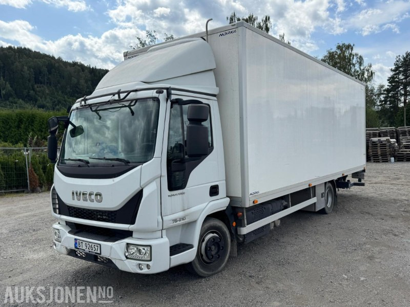 2019 Iveco Eurocargo skapbil med varme og kjøl i skap / 43126 km - Lastbil varevogn: billede 1 2019 Iveco Eurocargo skapbil med varme og kjøl i skap / 43126 km - Lastbil varevogn: billede 1