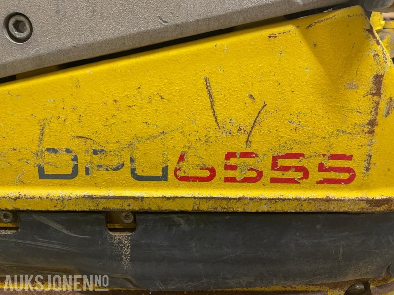 Tromle 2019 Wacker DPU6555 Heh Vibroplate selges som reparasjons objekt: billede 7