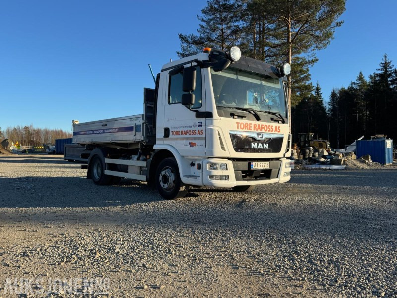 2020 MAN TGL 8.220 4x2 Tippbil, Meiller 3-veis Tipp, Servicehistorikk, Automat, Webasto, 78 514 km - Tipvogn lastbil: billede 3 2020 MAN TGL 8.220 4x2 Tippbil, Meiller 3-veis Tipp, Servicehistorikk, Automat, Webasto, 78 514 km - Tipvogn lastbil: billede 3