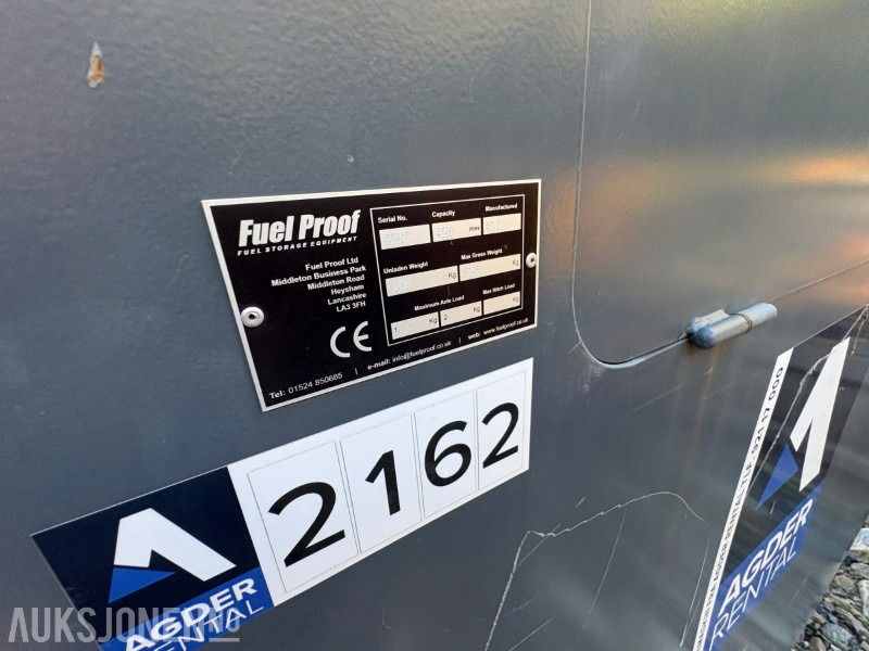 Bygningsudstyr 2021 Fuel Proof 4500 liter dobbelvegget dieseltank med pumpeanlegg: billede 11
