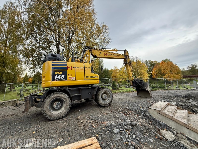2021 Komatsu PW 148-11 hjulgraver | GPS | 360 kamera - Gravemaskine: billede 4 2021 Komatsu PW 148-11 hjulgraver | GPS | 360 kamera - Gravemaskine: billede 4