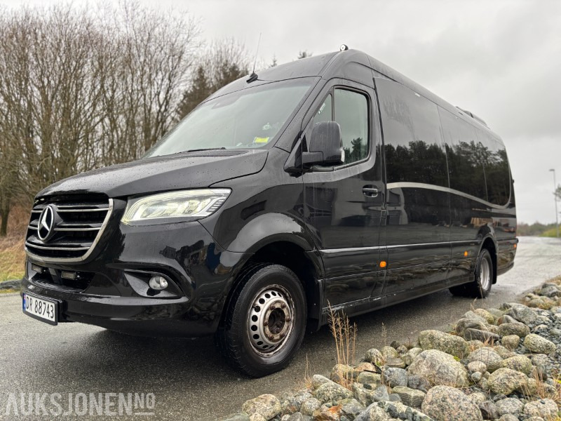 2021 MERCEDES-BENZ SPRINTER ILE AUTOMOTIVE 519 3.0 V6 DIESEL 16+1SETER. AUTOMAT. WEBASTO. HENGERFESTE - Minibus, Persontransport: billede 1 2021 MERCEDES-BENZ SPRINTER ILE AUTOMOTIVE 519 3.0 V6 DIESEL 16+1SETER. AUTOMAT. WEBASTO. HENGERFESTE - Minibus, Persontransport: billede 1
