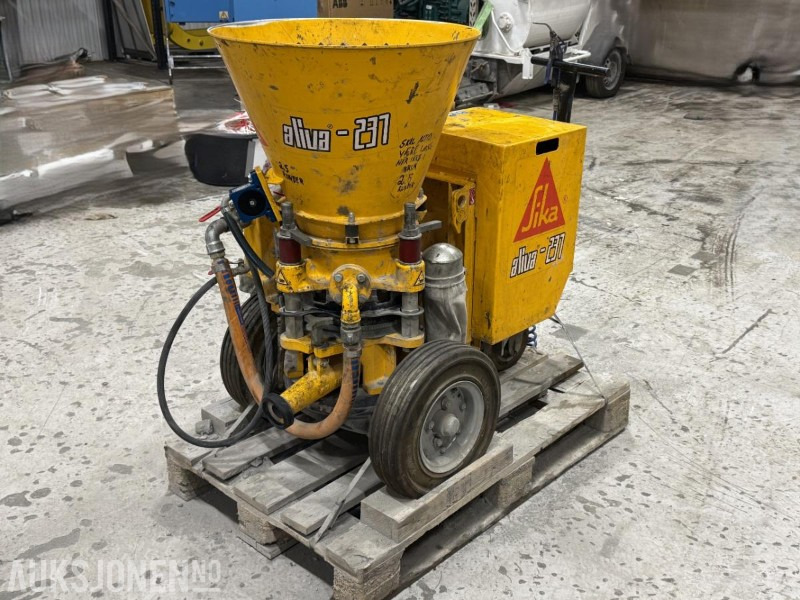 2021 Sika Aliva 237 Betongspøytemaskin - Bygningsudstyr: billede 5 2021 Sika Aliva 237 Betongspøytemaskin - Bygningsudstyr: billede 5