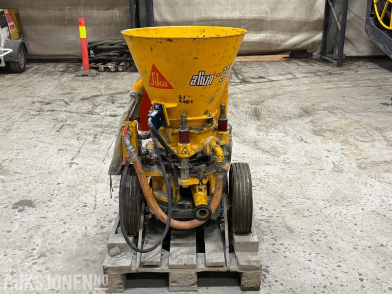 2021 Sika Aliva 237 Betongspøytemaskin - Bygningsudstyr: billede 4 2021 Sika Aliva 237 Betongspøytemaskin - Bygningsudstyr: billede 4