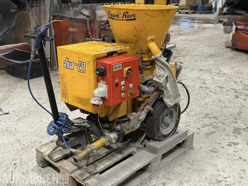 2021 Sika Aliva 237 Betongspøytemaskin - Bygningsudstyr: billede 1 2021 Sika Aliva 237 Betongspøytemaskin - Bygningsudstyr: billede 1