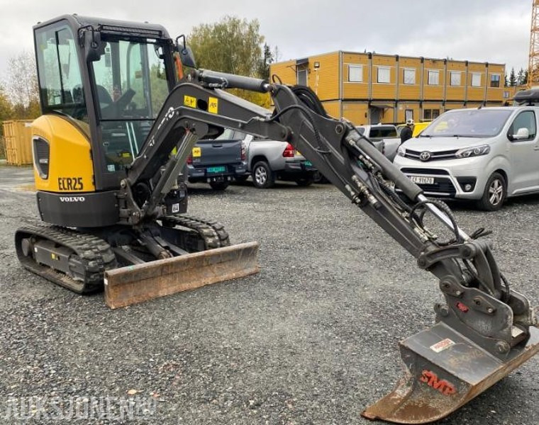 2021 Volvo ECR25 elektrisk minigraver med mye utstyr - Gravemaskine: billede 5 2021 Volvo ECR25 elektrisk minigraver med mye utstyr - Gravemaskine: billede 5