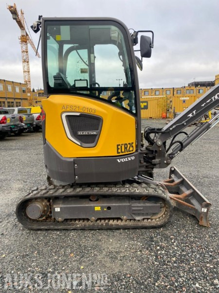 2021 Volvo ECR25 elektrisk minigraver med mye utstyr - Gravemaskine: billede 4 2021 Volvo ECR25 elektrisk minigraver med mye utstyr - Gravemaskine: billede 4