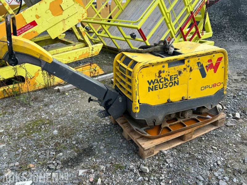 2021 Wacker Neuson DPU 80 vibroplate - Tromle: billede 1 2021 Wacker Neuson DPU 80 vibroplate - Tromle: billede 1