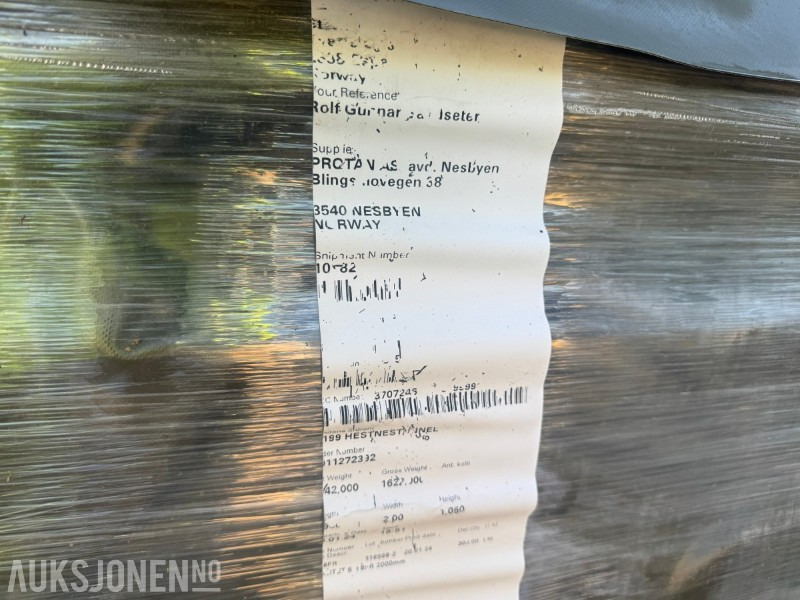2022 1 pall med ny ventillasjonsduk Ø2 meter x 400 meter - Bygningsudstyr: billede 3 2022 1 pall med ny ventillasjonsduk Ø2 meter x 400 meter - Bygningsudstyr: billede 3