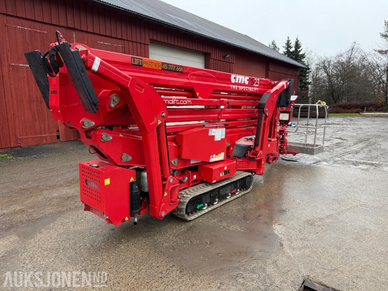 2022 CMC S23 spiderlift, 23m arb.høyde, automatisk nivellering, merkefrie belter, radiokontroll, Diesel/ 230V - Lift: billede 5 2022 CMC S23 spiderlift, 23m arb.høyde, automatisk nivellering, merkefrie belter, radiokontroll, Diesel/ 230V - Lift: billede 5