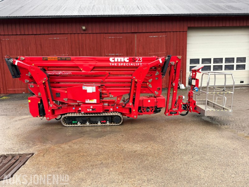 2022 CMC S23 spiderlift, 23m arb.høyde, automatisk nivellering, merkefrie belter, radiokontroll, Diesel/ 230V - Lift: billede 4 2022 CMC S23 spiderlift, 23m arb.høyde, automatisk nivellering, merkefrie belter, radiokontroll, Diesel/ 230V - Lift: billede 4