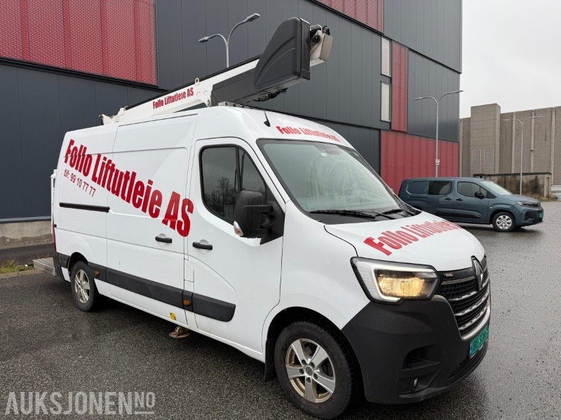2022 Movex TLF 15 Renault Master Klasse B, 15 meter arb.høyde, 230kg i kurv, 2x støttebein, isolert kurv, Ledrotor og blitzere - Lift: billede 3 2022 Movex TLF 15 Renault Master Klasse B, 15 meter arb.høyde, 230kg i kurv, 2x støttebein, isolert kurv, Ledrotor og blitzere - Lift: billede 3
