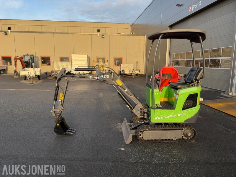 2022 RWX 1.2-Electric minigraver 1.2T - Minigravemaskine: billede 1 2022 RWX 1.2-Electric minigraver 1.2T - Minigravemaskine: billede 1