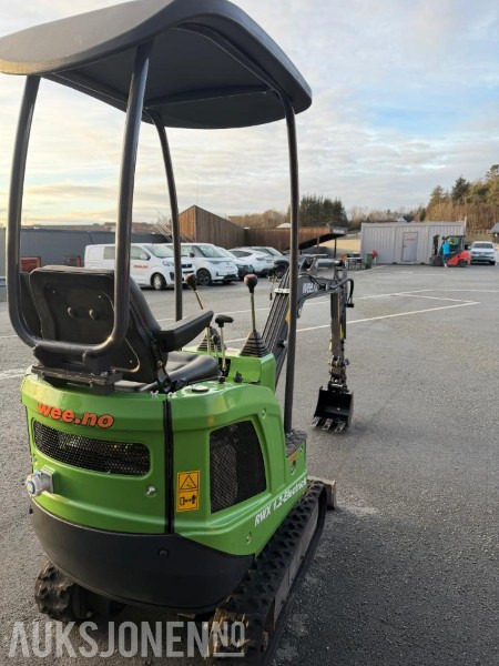 2022 RWX 1.2-Electric minigraver 1.2T - Minigravemaskine: billede 3 2022 RWX 1.2-Electric minigraver 1.2T - Minigravemaskine: billede 3
