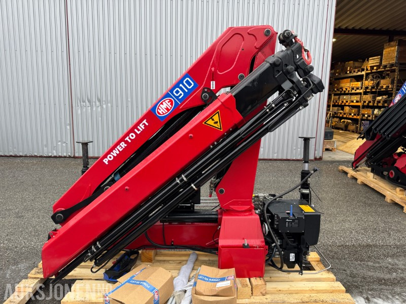 2023 HMF 910-RCS-K3 kran med fjernkontroll - Lastbil med kran: billede 3 2023 HMF 910-RCS-K3 kran med fjernkontroll - Lastbil med kran: billede 3