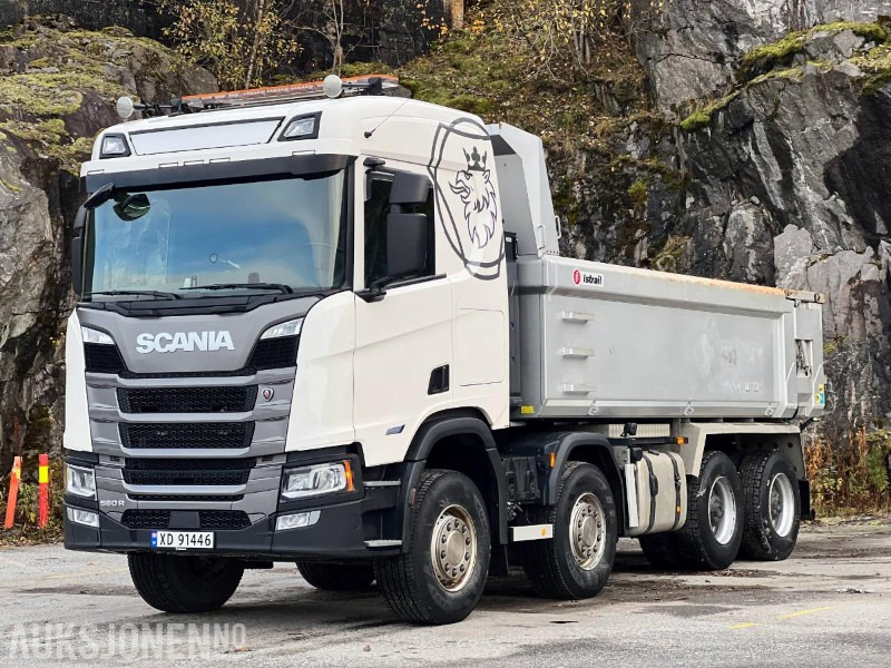 Tipvogn lastbil 2023 Scania R-serie TIPPBIL: billede 1